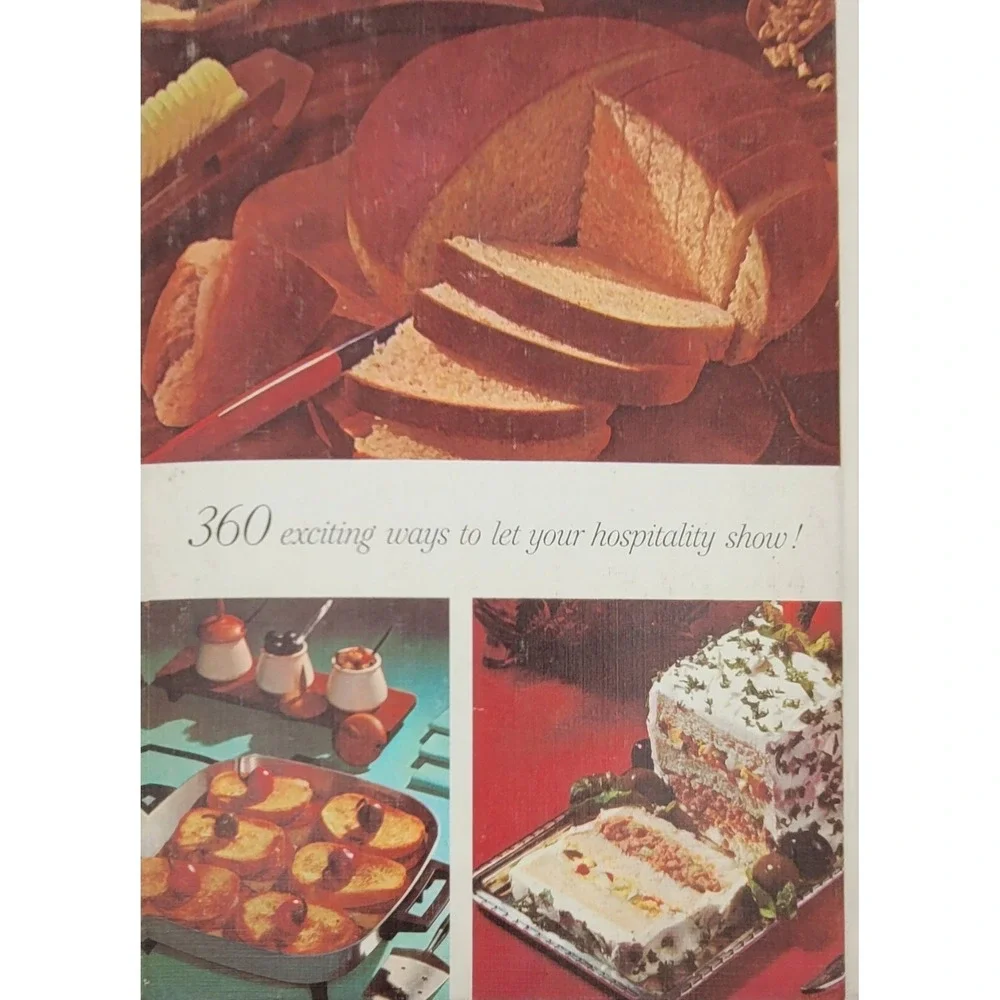 Vintage 1963 Better‎ Homes & Gardens BREAD COOKBOOK Hardcover